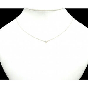 TIFFANYCo Tiffany By the Yard Necklace Pendant Silver Diamond